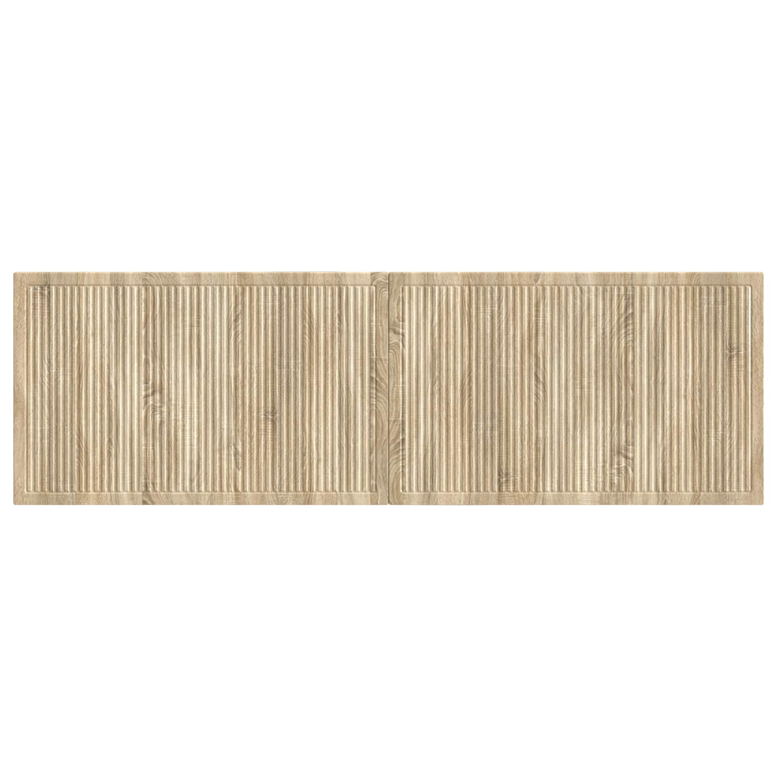 vidaXL Wall-Mounted Headboard EDE Sonoma Oak Engineered Wood 3