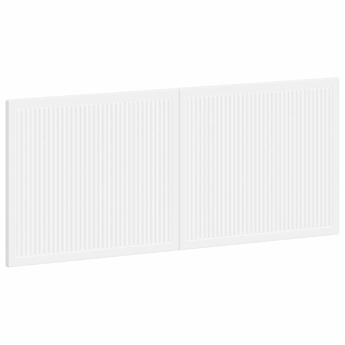 Wall-Mounted Headboard EDE Engineered Wood Width 120 cm White