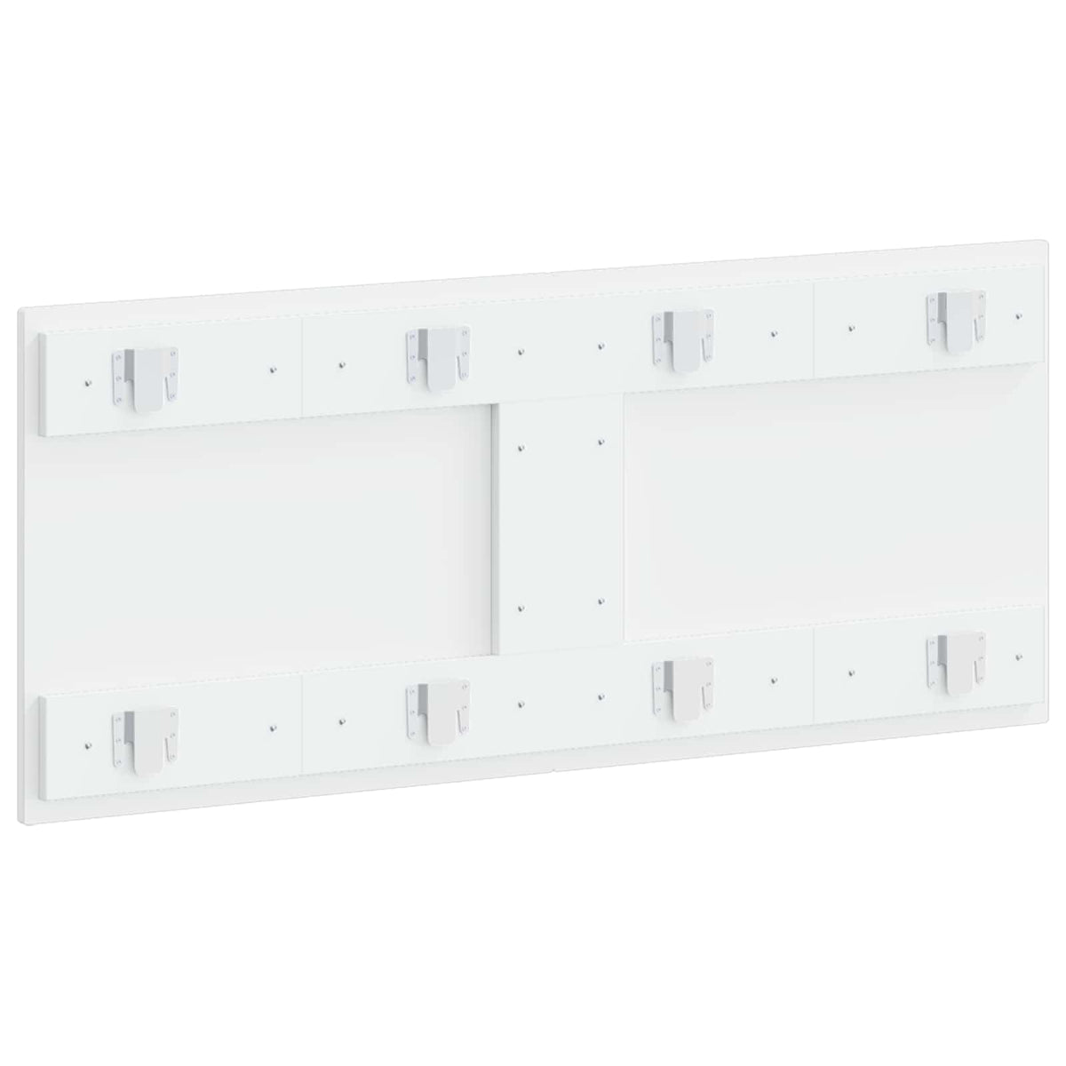 Wall-Mounted Headboard Engineered Wood Width White