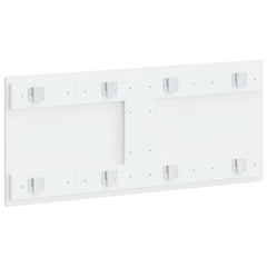 Wall-Mounted Headboard Engineered Wood Width White