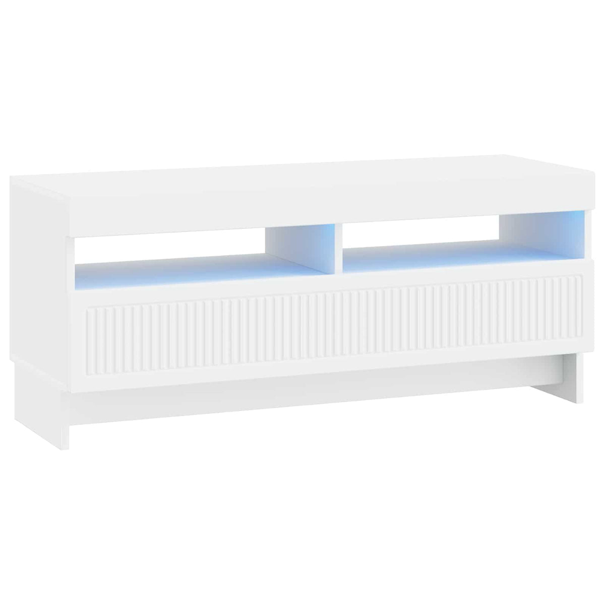 LED TV Cabinet EDE 100 x 35 x 43 cm Engineered Wood White