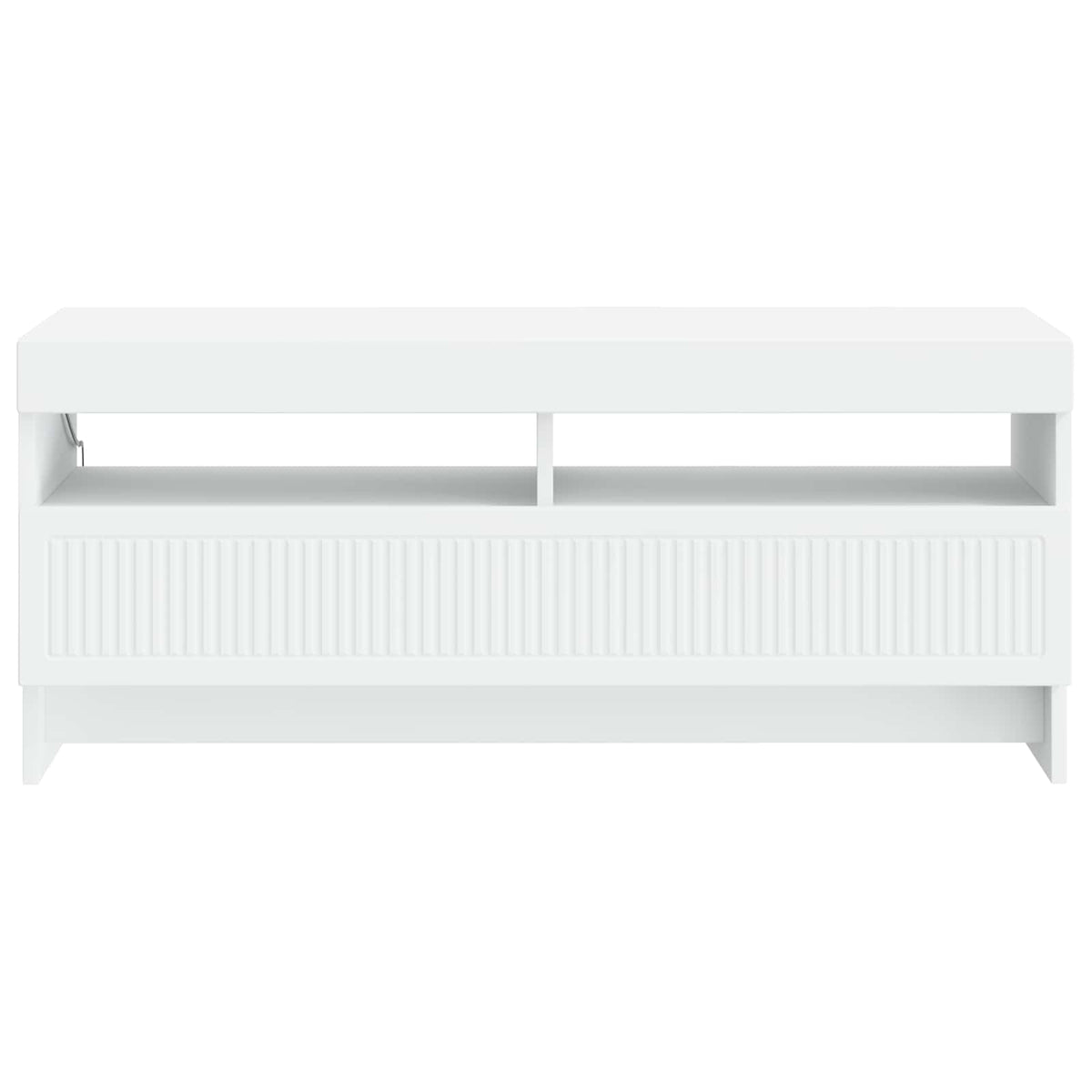 LED TV Cabinet EDE 100 x 35 x 43 cm Engineered Wood White