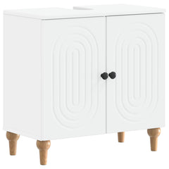vidaXL Bathroom Sink Cabinet ALKMAAR White 59.5 x 31.5x 59 cm 2