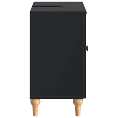 vidaXL Bathroom Sink Cabinet ALKMAAR Black 59.5 x 31.5x 59 cm 5