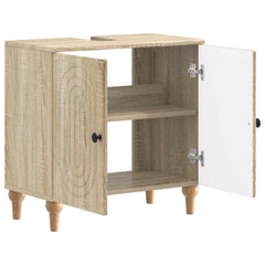 vidaXL Bathroom Sink Cabinet ALKMAAR Sonoma Oak 59.5 x 31.5x 59 cm 3