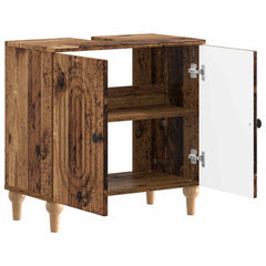 vidaXL Bathroom Sink Cabinet ALKMAAR Old Wood 59.5 x 31.5x 59 cm 3