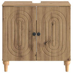 vidaXL Bathroom Sink Cabinet ALKMAAR Artisan Oak 59.5 x 31.5x 59 cm 4