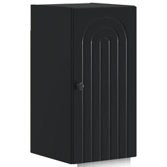 vidaXL Bathroom Wall Cabinet ALKMAAR Black 30 x 31 x 59 cm 2