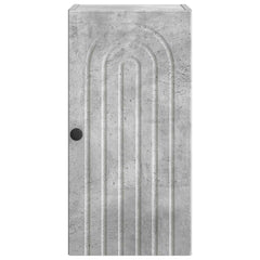 vidaXL Bathroom Wall Cabinet ALKMAAR Concrete Grey 30 x 31 x 59 cm 4