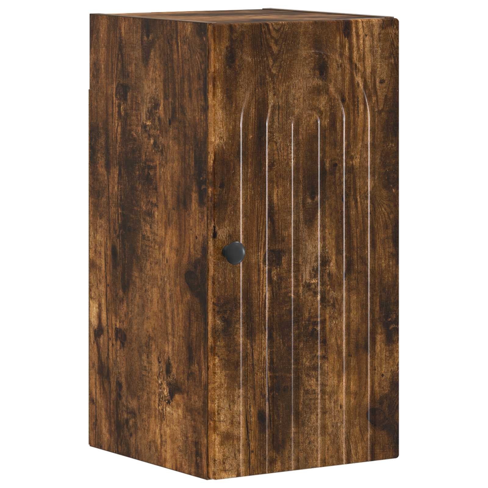 vidaXL Bathroom Wall Cabinet ALKMAAR Smoked Oak 30 x 31 x 59 cm 2