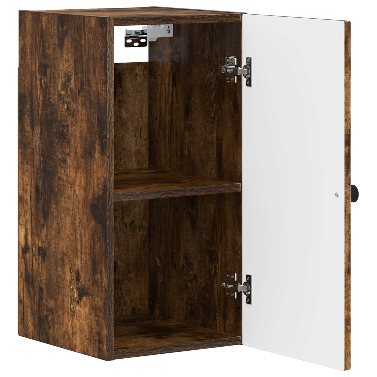 vidaXL Bathroom Wall Cabinet ALKMAAR Smoked Oak 30 x 31 x 59 cm 3