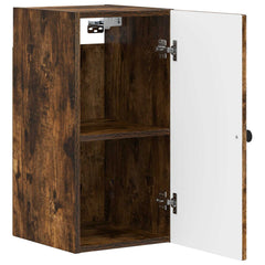 vidaXL Bathroom Wall Cabinet ALKMAAR Smoked Oak 30 x 31 x 59 cm 3