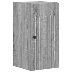 vidaXL Bathroom Wall Cabinet ALKMAAR Grey Sonoma 30 x 31 x 59 cm 2