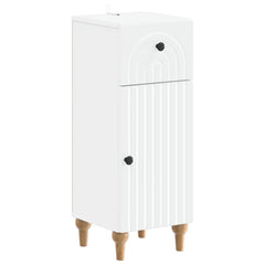 vidaXL Bathroom Storage Cainet ALKMAAR White 30 x 31 x 80 cm 2