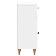 vidaXL Bathroom Storage Cainet ALKMAAR White 30 x 31 x 80 cm 5