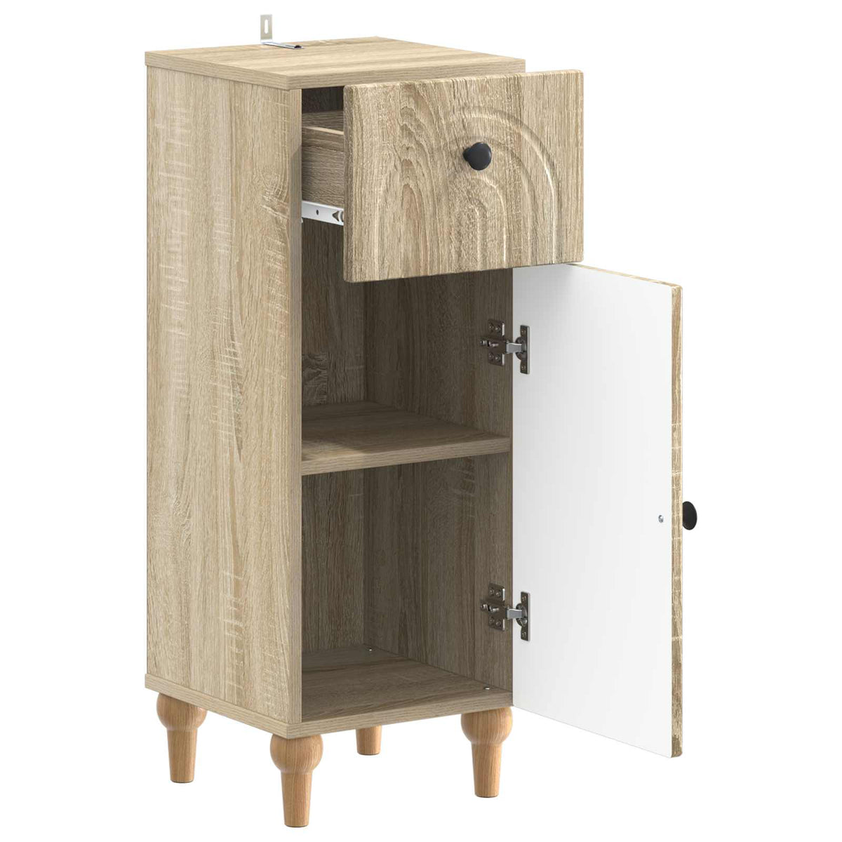 Bathroom Storage Cainet ALKMAAR 30 x 31 x 80 cm Sonoma oak