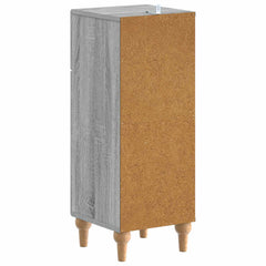 vidaXL Bathroom Storage Cainet ALKMAAR Grey Sonoma 30 x 31 x 80 cm 6
