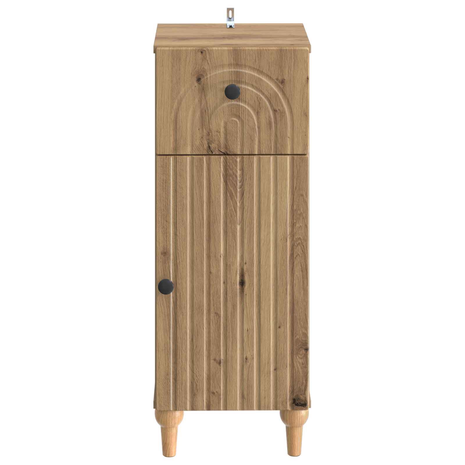 vidaXL Bathroom Storage Cainet ALKMAAR Artisan Oak 30 x 31 x 80 cm 4