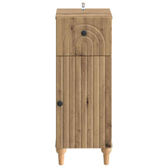 vidaXL Bathroom Storage Cainet ALKMAAR Artisan Oak 30 x 31 x 80 cm 4
