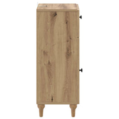 vidaXL Bathroom Storage Cainet ALKMAAR Artisan Oak 30 x 31 x 80 cm 5