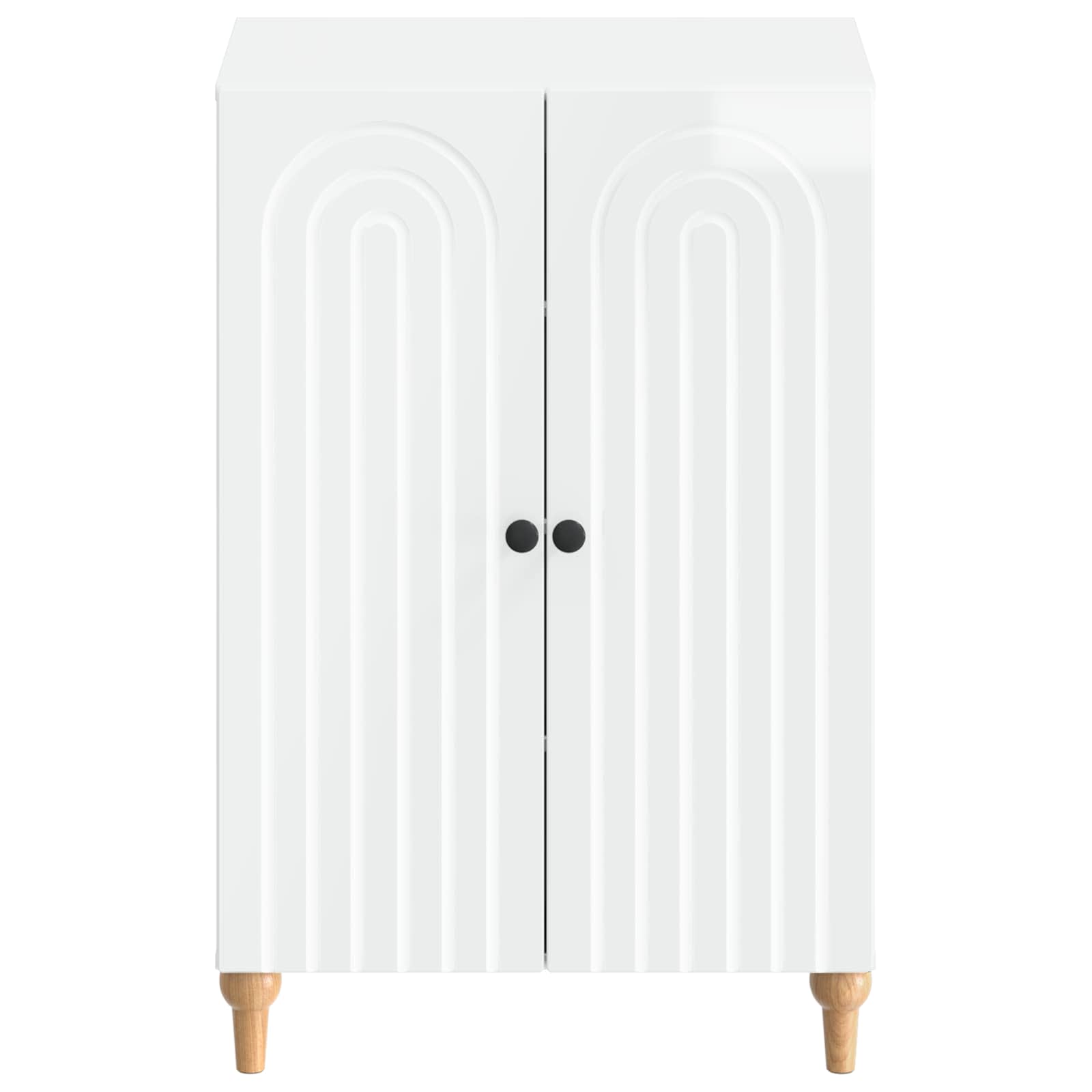 vidaXL Shoe Cabinet ALKMAAR 59.5 x 39.5 x 90 cm Engineered Wood 4