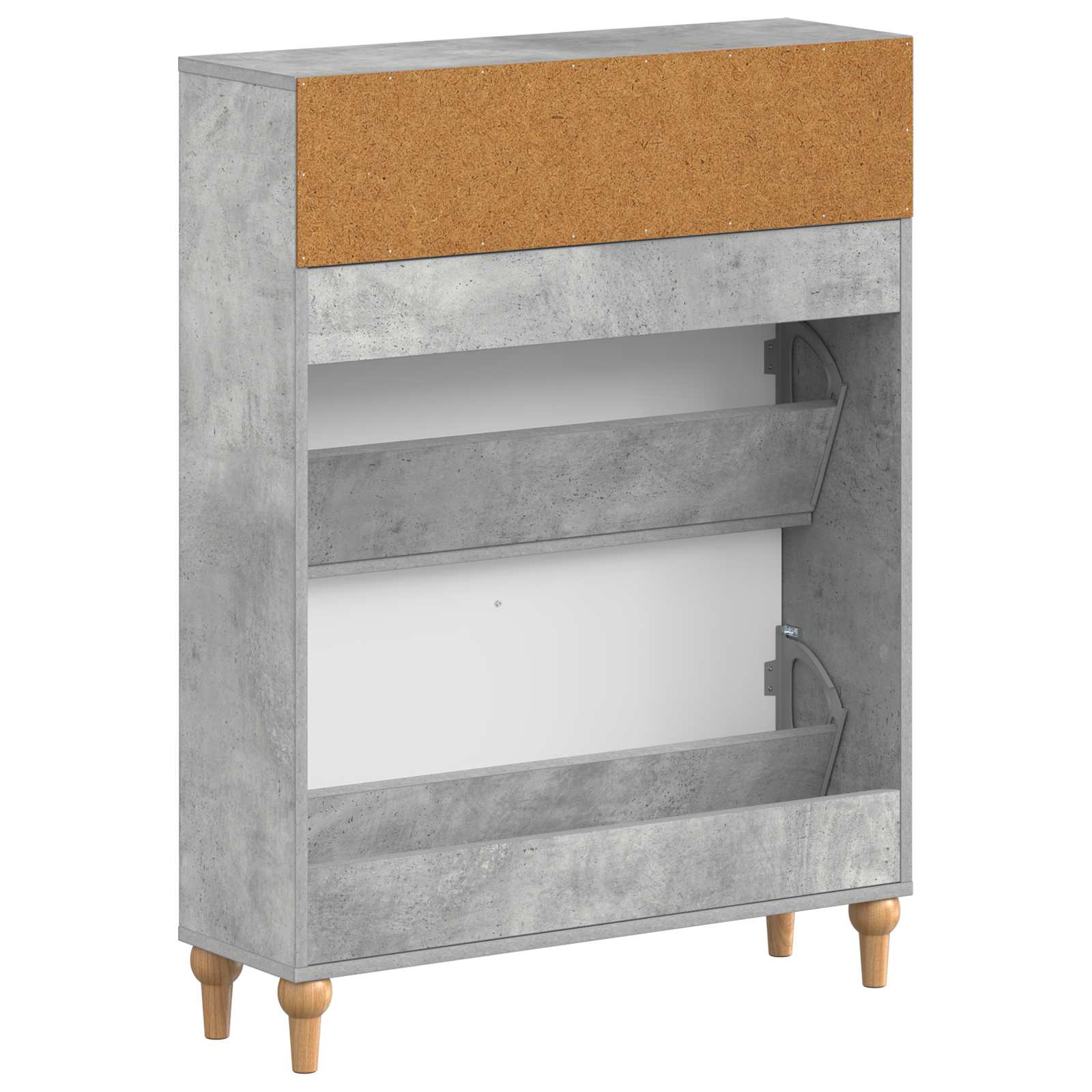 vidaXL Shoe Cabinet ALKMAAR 78 x 24 x 103 cm Engineered Wood 6