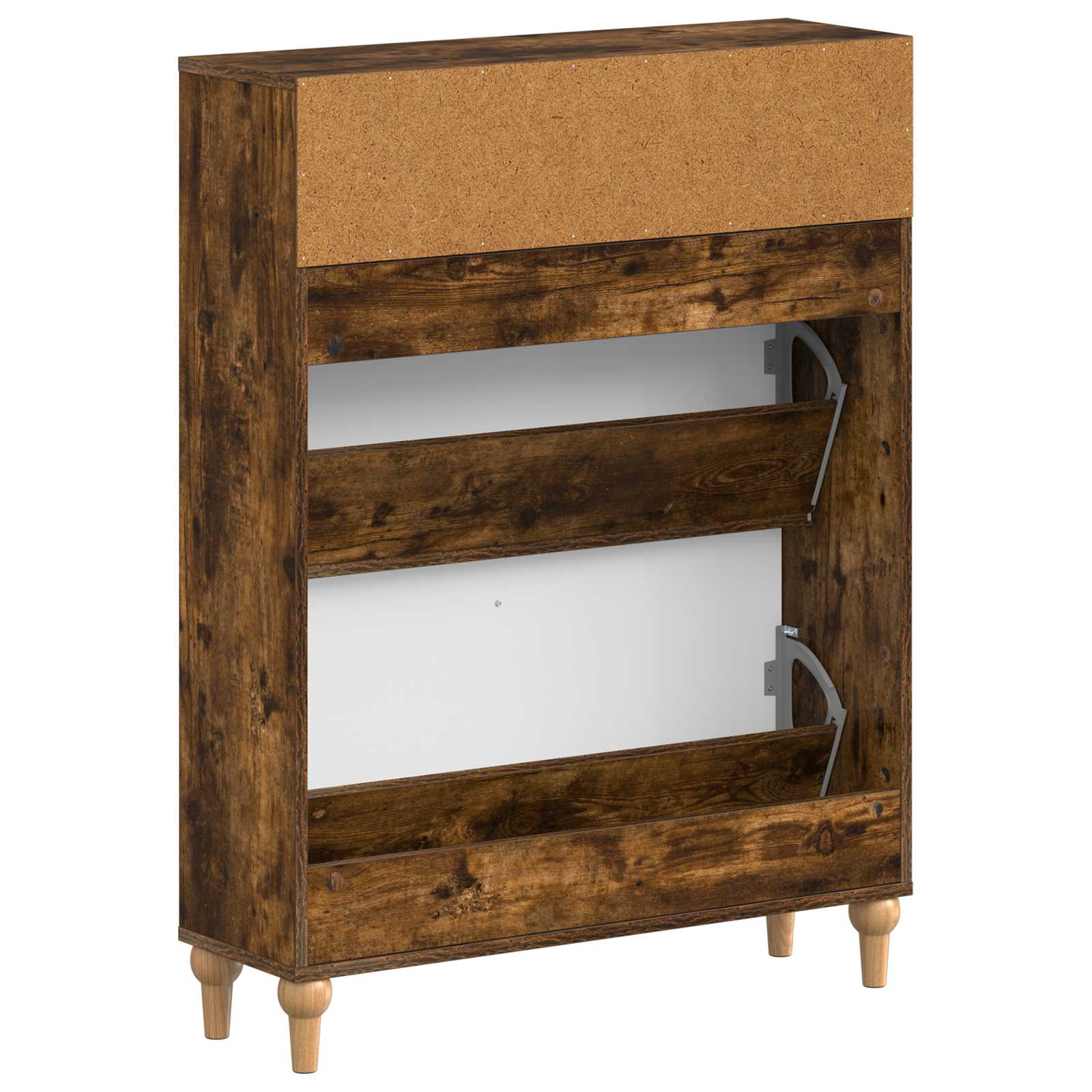 vidaXL Shoe Cabinet ALKMAAR 78 x 24 x 103 cm Engineered Wood 6