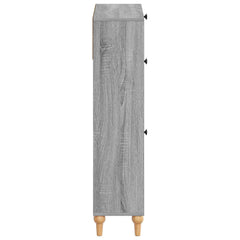vidaXL Shoe Cabinet ALKMAAR 78 x 24 x 103 cm Engineered Wood 5