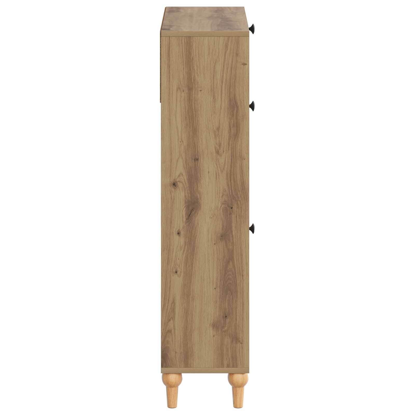 vidaXL Shoe Cabinet ALKMAAR 78 x 24 x 103 cm Engineered Wood 5