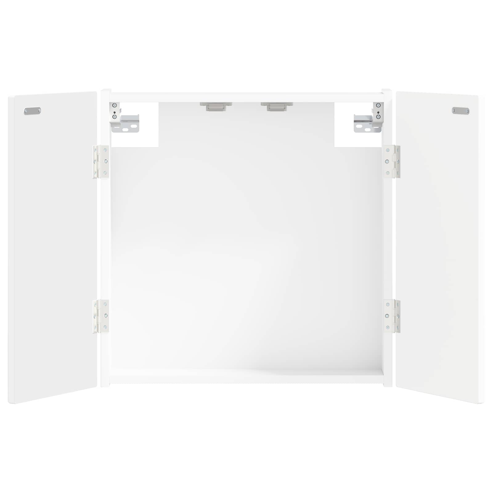 vidaXL Dartboard Cabinet ALKMAAR White 52.5 x 10.5 x 53.5 cm 2