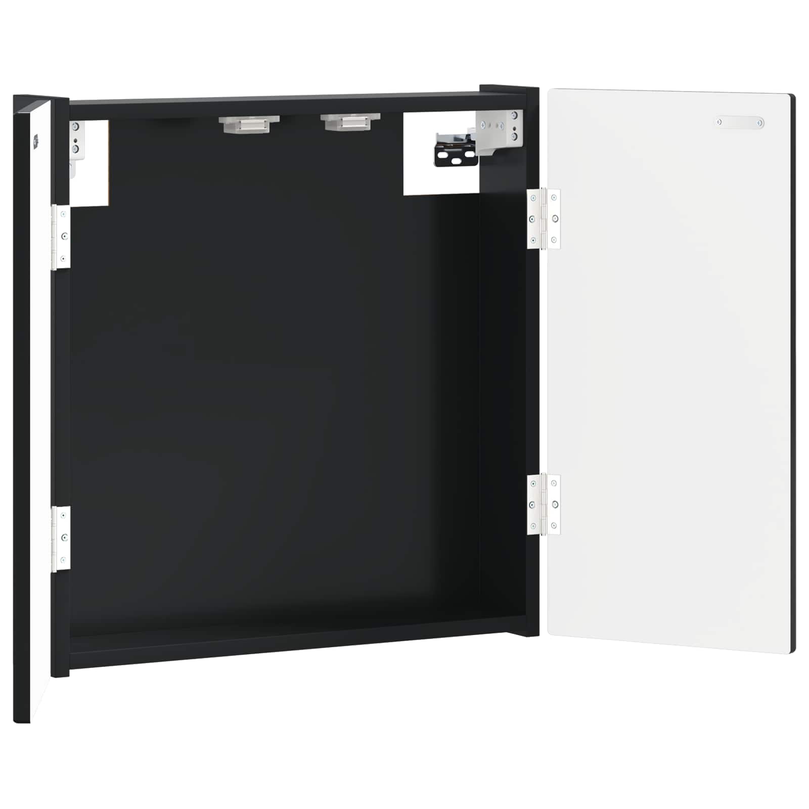 vidaXL Dartboard Cabinet ALKMAAR Black 52.5 x 10.5 x 53.5 cm 3