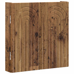 vidaXL Dartboard Cabinet ALKMAAR Old Wood 52.5 x 10.5 x 53.5 cm 4