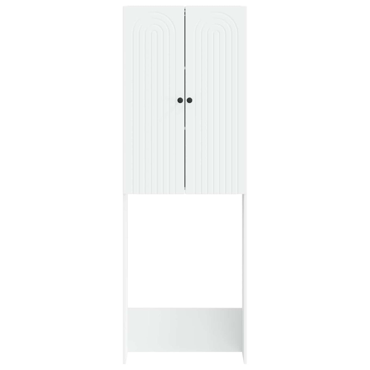 Toilet Cabinet ALKMAAR 66 x 25.5 x 190 cm White