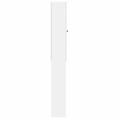 Toilet Cabinet ALKMAAR 66 x 25.5 x 190 cm White