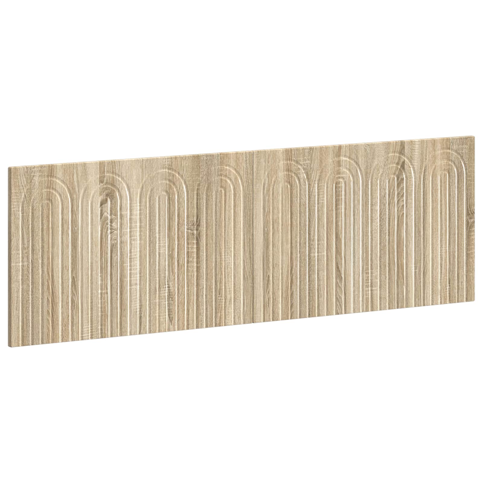 vidaXL Wall-Mounted Headboard ALKMAAR Sonoma Oak Engineered Wood 2