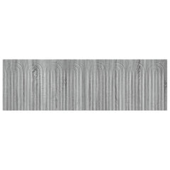 vidaXL Wall-Mounted Headboard ALKMAAR Grey Sonoma Engineered Wood 3