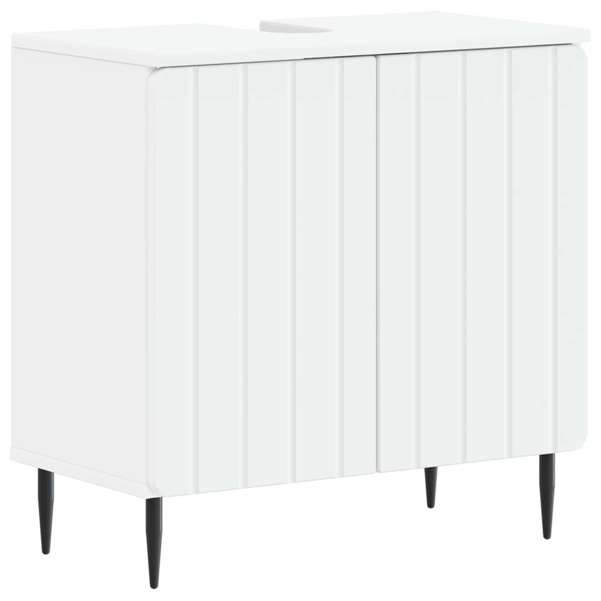 Bathroom Sink Cabinet ZWOLLE 59.5 x 31.5x 59 cm White