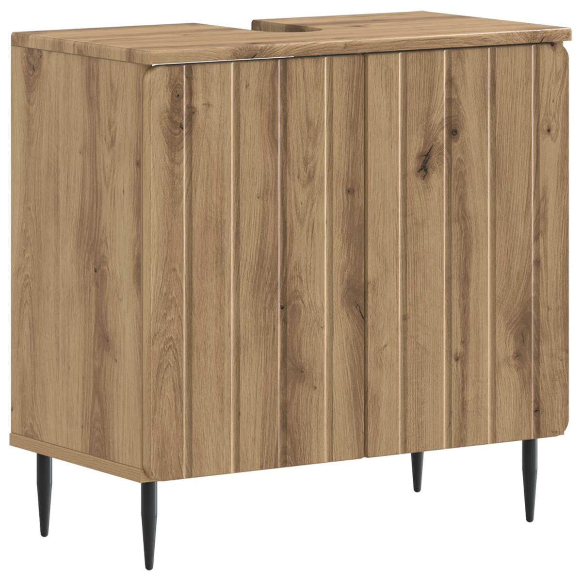 Bathroom Sink Cabinet ZWOLLE 59.5 x 31.5x 59 cm Artisan oak
