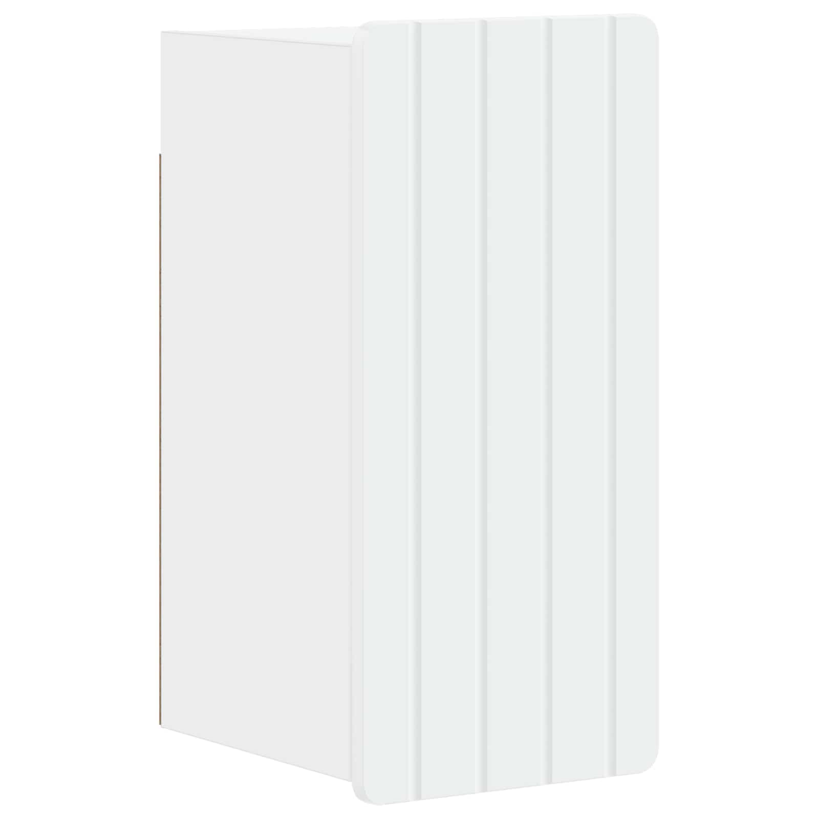 vidaXL Bathroom Wall Cabinet ZWOLLE White 30 x 31 x 63 cm 2