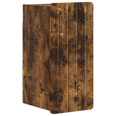 vidaXL Bathroom Wall Cabinet ZWOLLE Smoked Oak 30 x 31 x 63 cm 2