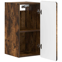 vidaXL Bathroom Wall Cabinet ZWOLLE Smoked Oak 30 x 31 x 63 cm 3