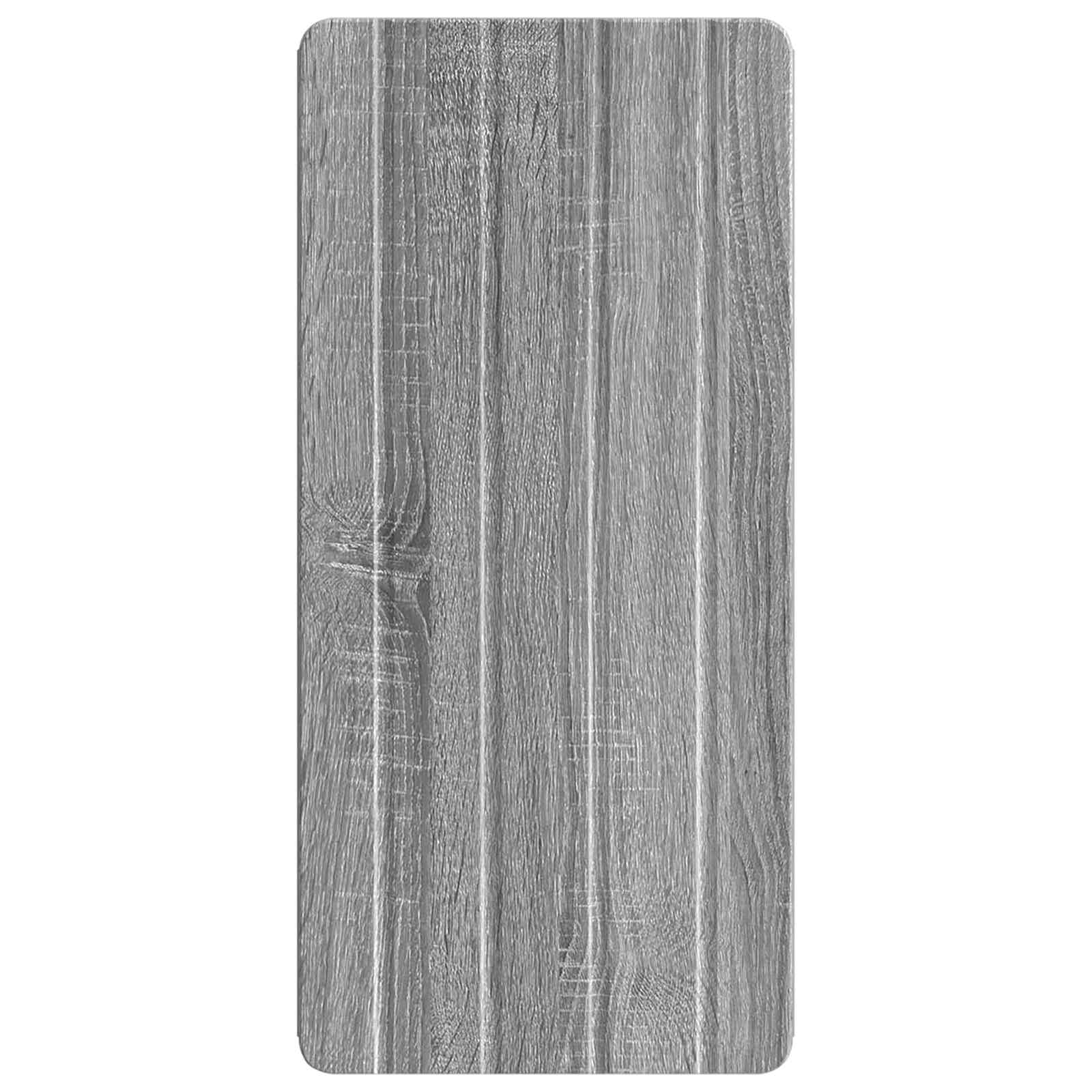 vidaXL Bathroom Wall Cabinet ZWOLLE Grey Sonoma 30 x 31 x 63 cm 4