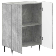 vidaXL Bathroom Storage Cainet ZWOLLE Concrete Grey 3