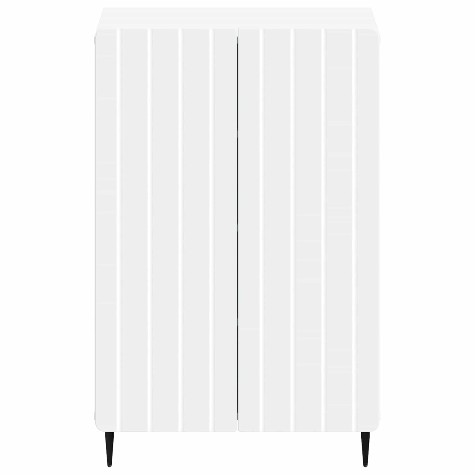 vidaXL Shoe Cabinet ZWOLLE 59.5 x 39.5 x 91.5 cm Engineered Wood White 4