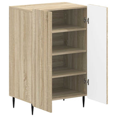 vidaXL Shoe Cabinet ZWOLLE 59.5 x 39.5 x 91.5 cm Engineered Wood 3
