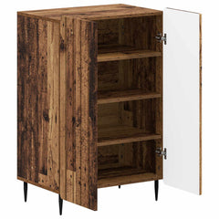 vidaXL Shoe Cabinet ZWOLLE 59.5 x 39.5 x 91.5 cm Engineered Wood 3