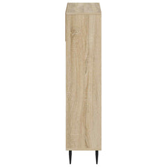 vidaXL Shoe Cabinet ZWOLLE 78 x 24 x 103 cm Engineered Wood Sonoma Oak 5