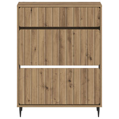 vidaXL Shoe Cabinet ZWOLLE 78 x 24 x 103 cm Engineered Wood 4