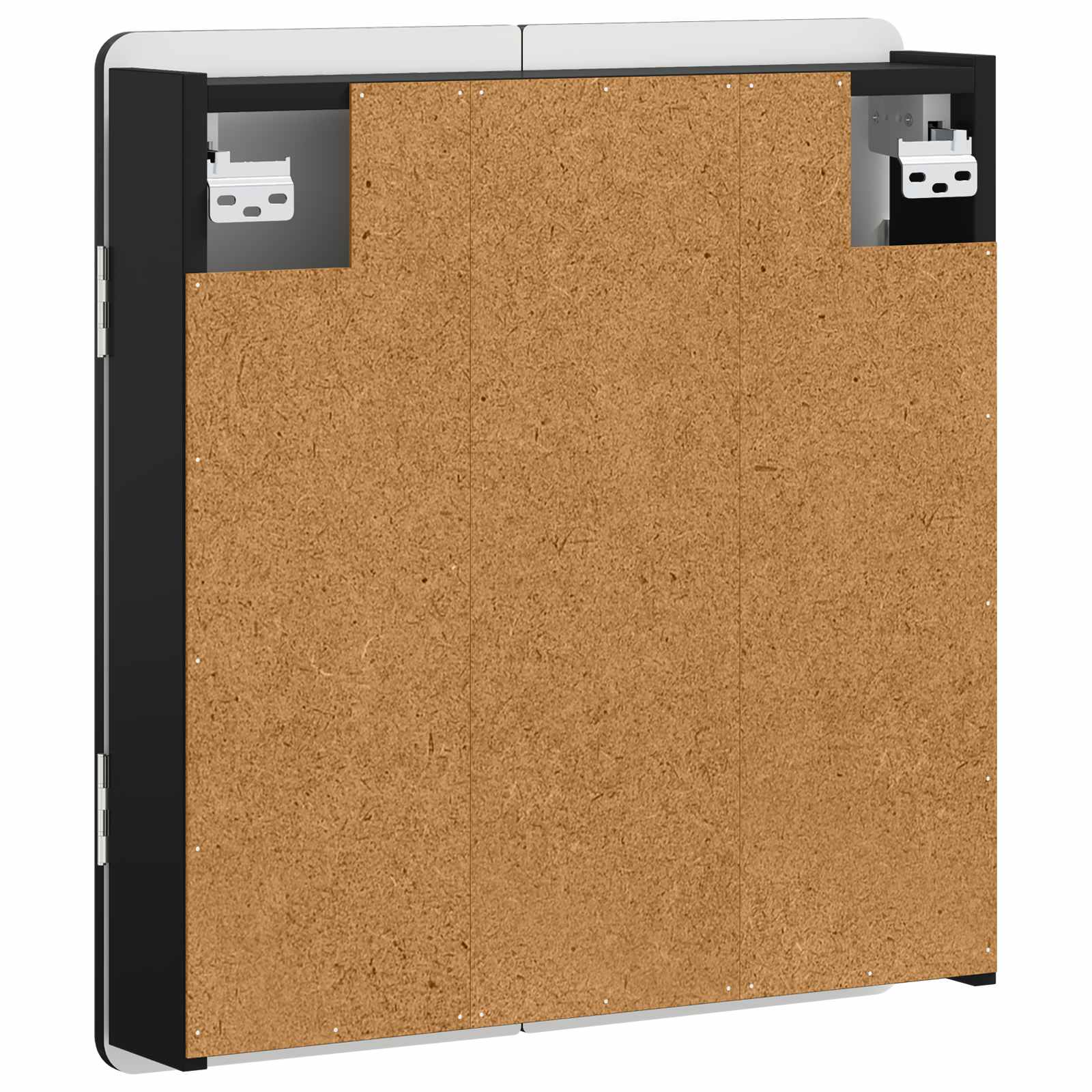 vidaXL Dartboard Cabinet ZWOLLE Black 52.5 x 10.5 x 57.5 cm 6