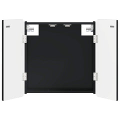 vidaXL Dartboard Cabinet ZWOLLE Black 52.5 x 10.5 x 57.5 cm 2